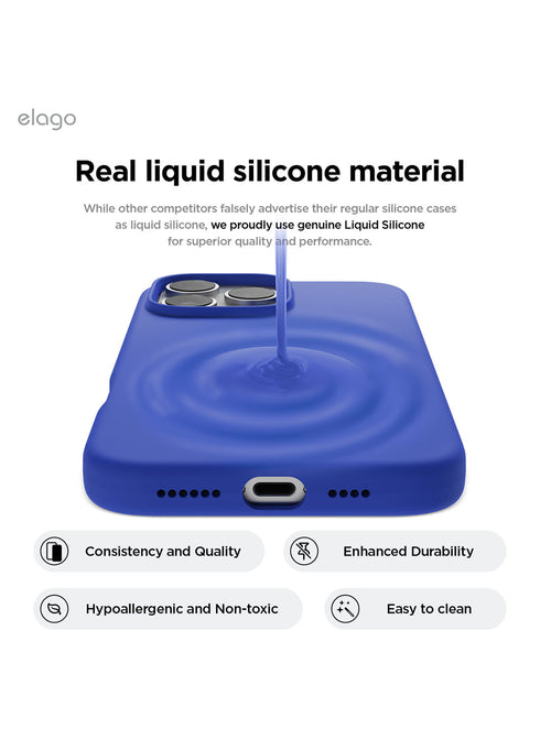 elago iPhone 16 Pro MAX Case Liquid Silicone